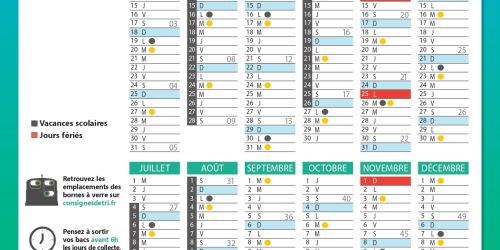 Les calendriers de collecte 2026